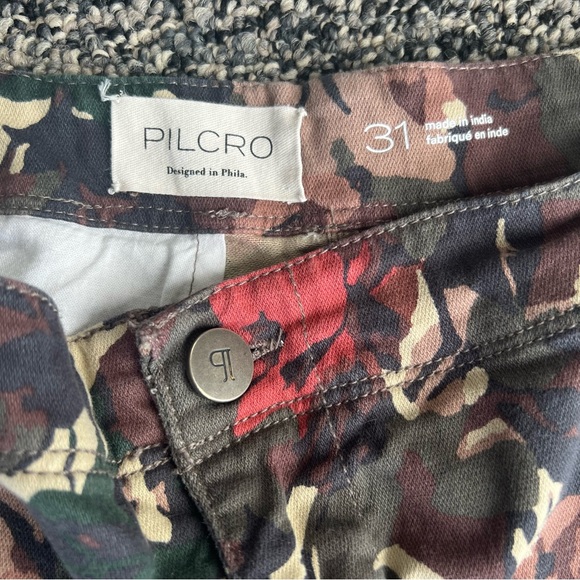 Anthropologie Pilcro Printed Cargo Wide Bootcut Pants - ALTERED - Picture 4 of 11